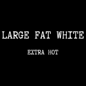 large fat white Design
