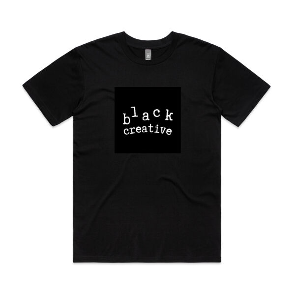 Black Creative Logo t Shirt Thumbnail